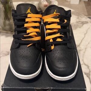 Black and Yellow Jordan